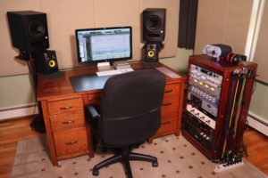 Mike Sartini Recording Studio Mixing Desk